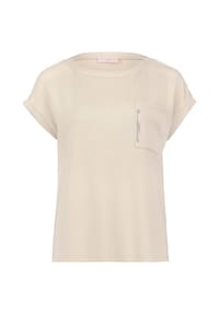 BETTY BARCLAY - Sweatshirt mit Seitenschlitzen - Beige
