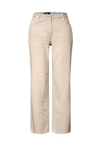 CECIL - Jeanshose, High Waist, für Damen - 16558 JUTE BEIGE