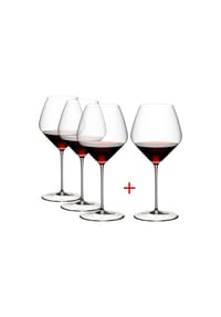 RIEDEL Pinot Noir / Nebbiolo Weingläser Veloce 763 ml 4er Set transparent - VELOCE - transparent