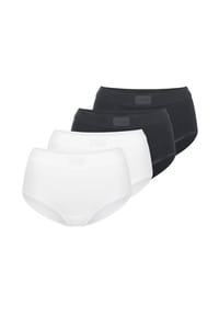 sloggi - Maxi Slip 4er Pack Double Comfort T - Schwarz
