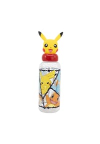 Nintendo - Pokémon Trinkflasche 560 ml 3D Figur Design ECOZEN Kinder & Fans - Mehrfarbig 25x7x7 cm