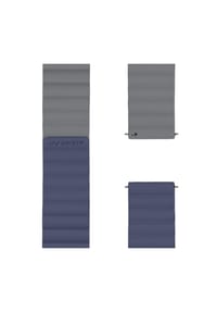 WRISTR - Armband Verto mit Magnetverschluss für das Federsteg-Armsystem - Indigo / Grau