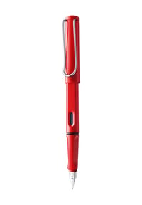 LAMY - safari Füllhalter - RED, blau