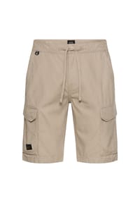 camel active - Cargo Shorts mit Tunnelzug - Beige