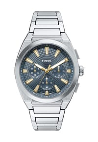 FOSSIL EVERETT - Herren-Chronograph , 'FS6154' - SILBER