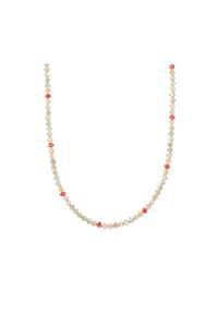 YOKOAMii - Damen Kette Muschelkernperle - multicolor