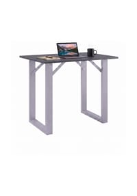 VCM. - Bartisch 110x50 cm, Tresen, Stehtisch, hoher Tisch, Bartresen, Hochtisch - Xona - Schwarz / Anthrazit