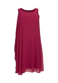 sheego - Chiffonkleid - himbeere