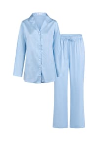 seidensticker - Pyjama Classic Web - Zen blue