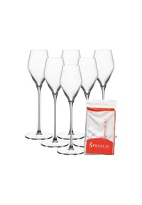 SPIEGELAU Digestifgläser + Poliertuch Definition 130 ml 6er Set transparent - DEFINITION - transparent