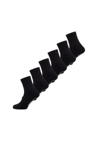 nur die - Freizeitsocken Stoppersocke Silikondruck - schwarz