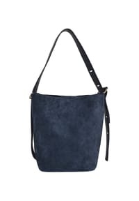 slimpuro - Beuteltasche, Kunstleder, Magnetverschluss, für Damen - MARINE D 22