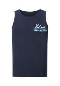 JAN VANDERSTORM - Tanktop FELTON - dunkelblau