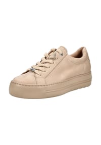 paul green - Nubukleder Sneaker - Beige