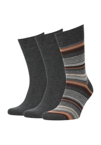 bugatti - Strickstrümpfe, 3er-Pack, für Herren - 545 NAVY
