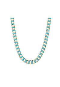 YOKOAMii - Damen Kette aus Metall-Legierung in Gelbgold - gelbgold