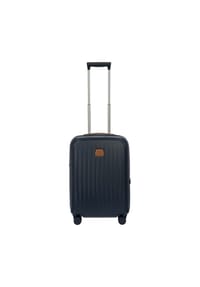 BRIC'S Taormina - Taormina - 4-Rollen-Kabinentrolley S 55 cm erw. USB (blau) - black