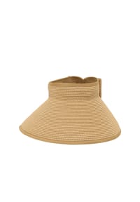 MANGUUN - Visier, Schleife, für Damen - WHITE/TOBACCO