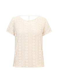 CARTOON - Spitzenbluse, Quaste, dropped Shoulder, für Damen - 1056 EGGNOG
