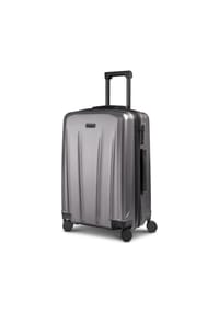 POLICE New York - New York 4 Rollen Trolley M 62 cm mit Dehnfalte - black