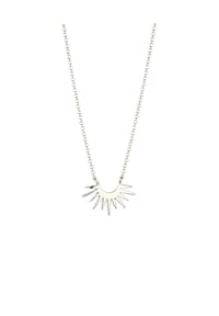 elli. - Halskette Anhänger Sonne 925 Sterling Silber - Gold