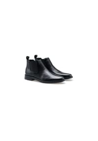 LLOYD - Leder/Textil Stiefelette - Schwarz