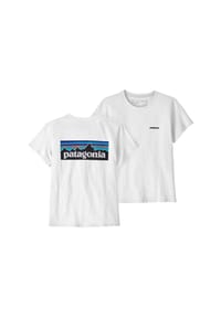 patagonia® - T-Shirt P-6 Logo Responsibiliti - weiß