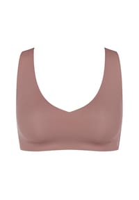 sloggi - Zero Feel 2.0 Bralette, nahtloses Design, für Damen - 00CM NOSTAL BROWN