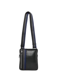 GALERIA GIORGIO FS26 - Umhängetasche, Leder, Reißverschluss - BLACK