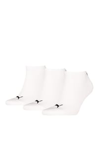 PUMA® - Sneakersocken, 3er-Pack, Logo-Design - 013 OATMEAL