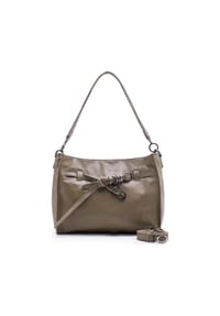 FREDsBRUDER BELTED WITH LOVE - Schultertasche, Leder, Reißverschluss, für Damen - 1001BLACK