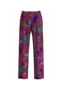 mey - Schlafanzug-Hose Cosmic Garden, Gummibund, für Damen - 1808 CRUSHED BERRY