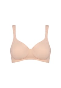 TRIUMPH - Schalen BH ohne Bügel Modern Soft + Cotton P - BLACK