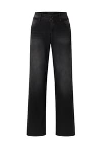 ANGELS - Jeanshose "Liz", 5-Pocket, Bindegürtel, für Damen - 1158 ANTHRACITE U