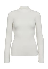 Nümph - Strickpullover "Bia", Stehkragen, für Damen - 0000 CAVIAR