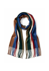 collezione alessandro® - Winterschal Light schmaler Schal, Made in Italy - multi