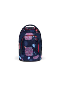 Satch PACK - Schulrucksack, Rückenpolsterung, Zweiwege-Reißverschluss - DUNKELBLAU