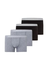 HANRO - Retro Short / Pant 4er Pack Cotton Essentials - Schwarz