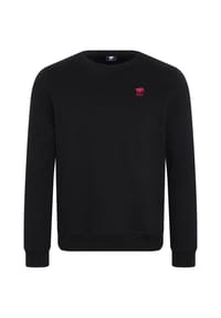 POLO SYLT - Sweater mit gesticktem Logo - 19-3911 Black Beauty