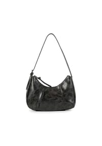 FREDsBRUDER Ever Faded - Ever Faded Schultertasche Leder 30 cm - faded black