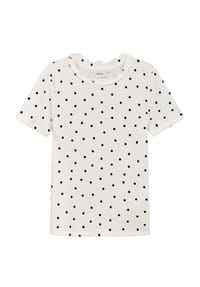 S.Oliver Red Label - T-Shirt, Spitze, für Kinder - 02G1 WHITE