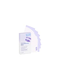 ALPINE WHITE - Zahnaufhellungsstreifen Purple Whitening Strips Colour Correct mit Dual-Action Technologie - 