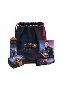 Red Bull - Red Bull Schulstart-Set mit Turnbeutel, Trinkflasche, Brotdose, Mäppch - 