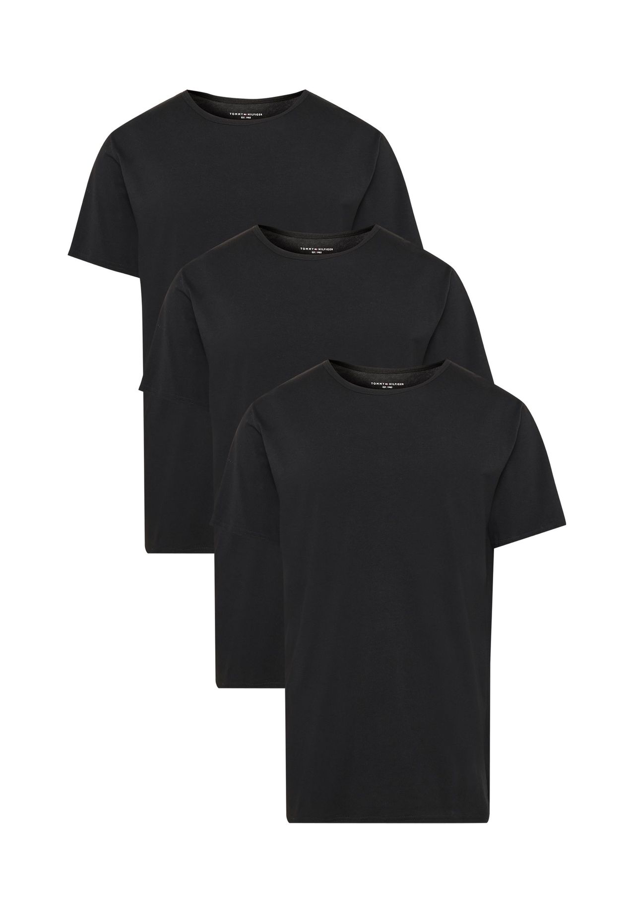 Tommy Hilfiger Herren T-Shirt Sets Schwarz Gr. Groß - Bild 4