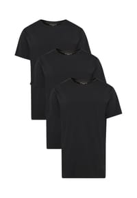 TOMMY HILFIGER - T-Shirt Premium Essentials Shirt, 3er-Pack, für Herren - 0SJ  BLACK