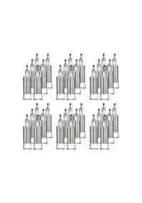 RitzenhoffAndBreker Essig & Öl Flaschen Basic 320 ml 36er Set transparent-silber - BASIC - transparent-silber