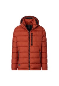 CASAMODA - Steppjacke, weitenregulierbare Kapuze, Reißverschlusstaschen, für Herren - 338 GRUEN