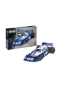 Revell® - Fahrzeug-Modellbausatz Tyrrell P34/2 6-Wheeler, Rennauto, 105 Teile, 1:32 - 