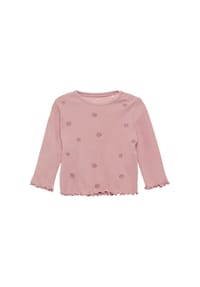 s.Oliver - Langarmshirt, Stickerei, für Babys und Kleinkinder - 4163  LILAC/PINK