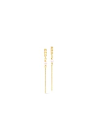 COEUR DE LION - Ohrringe Slider Pearl Spike - Weiß-Gold